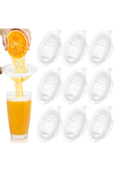 Yelajoy 10 Pack 200 Mesh Food Filter Strainer, 5 Inch Nylon Fine Mesh Sieve D...