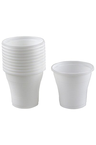 Misavan Pahare plastic albe, 80ml, Italia, 100 buc/set