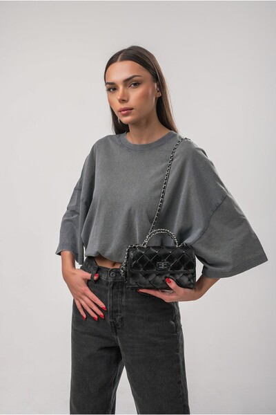 ÇÇS 18422 Kadın Çapraz Askılı El Çantası