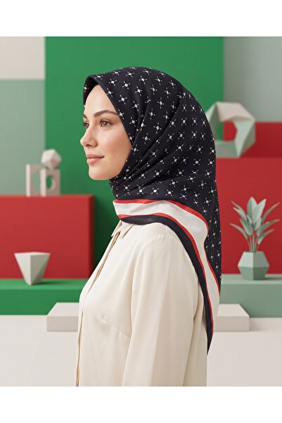 United Colors of Benetton Benetton Viscose Scarf - Siena - 1001-071 - Red, Black