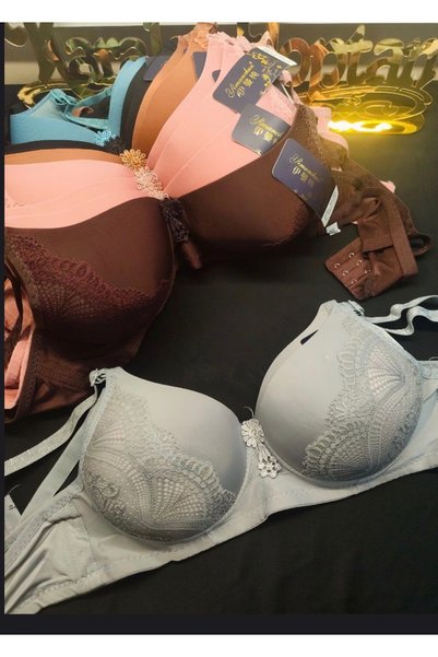İthal Hollow Bra Without Underwire