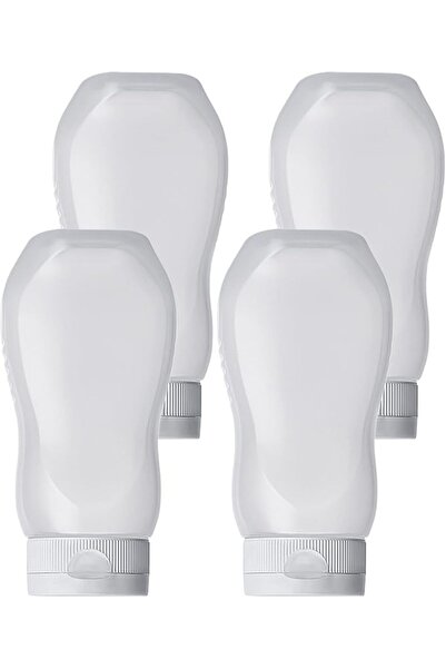 JOYZZZ زجاجات قابلة للعصر، 4 قطع، 330 مل، زجاجات بلاستيكية قابلة للعصر خالية ...