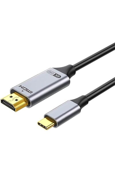 AZONEE USB C to HDMI Cable, 4K@30Hz Type C to HDMI Cable, 6.6ft HDMI Cord Com...