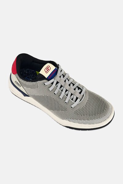 SKECHERS Men Dorset Lace Up Outdoor Shoes, Grey