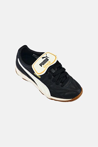 Puma Kids Boy King Lace Up Outdoor Shoes, Black