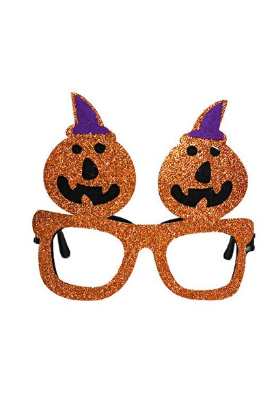 ReilaParty Halloween Pumpkin Glasses with Hat Halloween