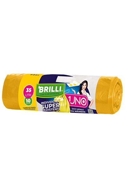 Misavan Saci menajeri Uno, Brilli, 35l, 10 buc/set, galbeni