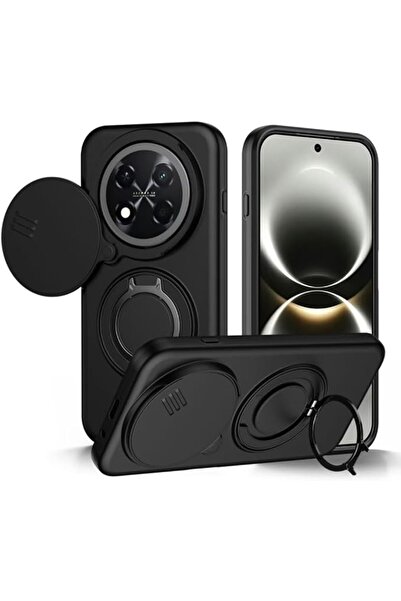GENERAL Magnetic for HUAWEI NOVA 15 Max Case with Kickstand, [Slide Camera Co...
