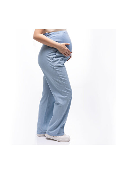 ebebek Baby Mom baby mom Anne Hamile Denim Pantolon Düğmeli Patiksiz