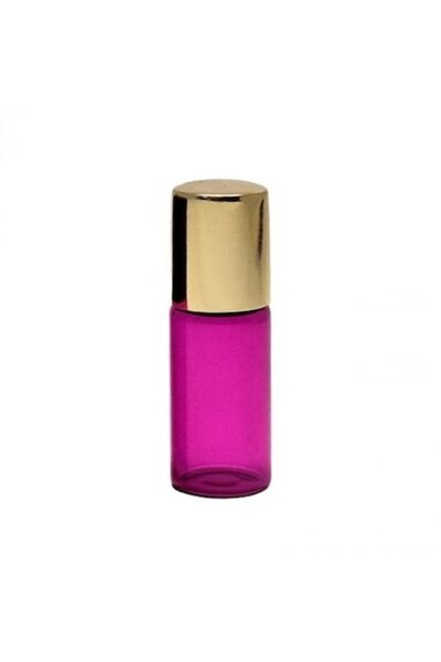OEM Recipient roll-on roz, capac auriu metalic, 3ml
