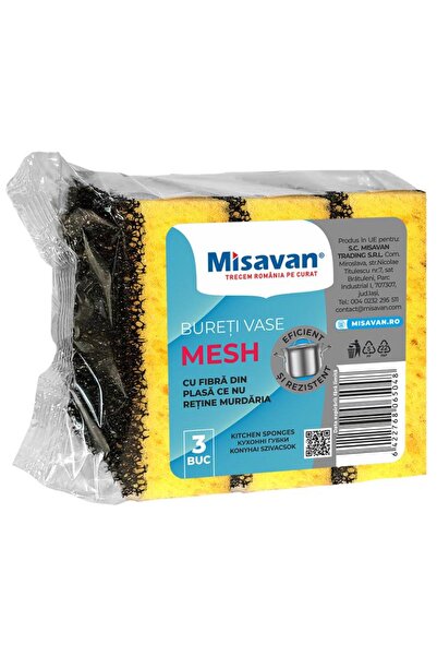 Misavan Burete vase necanelat Misavan, Mesh, 3 bucati/set