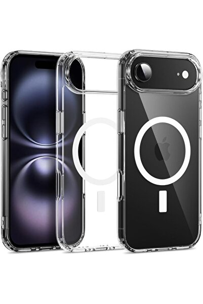 Aookay for iPhone Air Clear Case: Military Grade Magnetic Crystal Clear Cover...