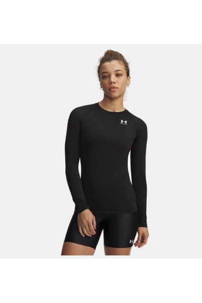 Under Armour Kadın UA HeatGear Authentics Compression Uzun Kollu T-shirt