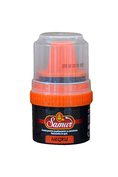 Misavan Crema pentru pantofi, negru, 50g