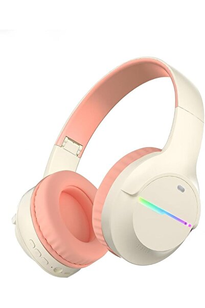 AZONEE Wireless Bluetooth Headphones, Colorful LED Lights Wireless Kids Headp...