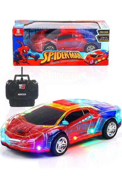 REZZOSS Amazing Spider-Man 2.4GHz Remote Control Super Car for Kids – High-Sp...