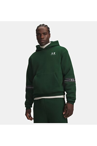 Under Armour Erkek UA Icon Fleece Taped Hoodie Sweatshirt