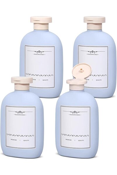 NALACAL Plastic Travel Shampoo Bottles, Empty Plastic Squeeze Bottles with Fl...