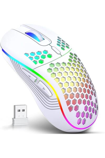 GENERAL Wireless Mouse, Wireless Gaming Mouse, ماوس لاسلكي, Rechargeable Ergo...