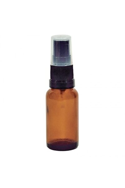 OEM Amber glass bottle with pump for light lotions, light lotion pump 18/415 ...