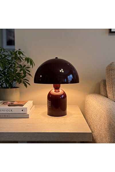 BY-LAMP Soho Bordo Metal Masa Lambası | ByLamp