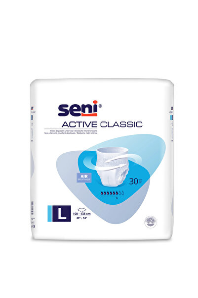 Seni Active Classic Μεγάλο Σουπλά Απορροφητικό 30 τεμάχια - 6 συσκευασίες - 1...