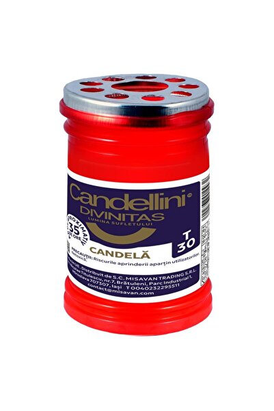 Misavan Candela plastic Candellini T30