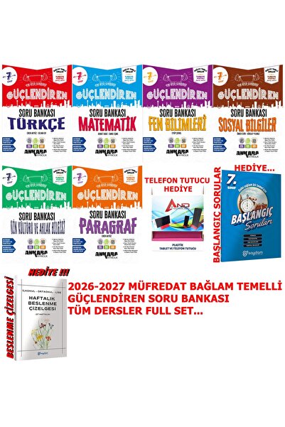 Ankara Yayıncılık 7. SINIF 2026-2027 MÜFREDAT BAĞLAM TEMELLİ GÜÇLENDİREN SORU...