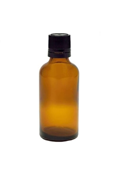 OEM Amber glass bottle, with cap, 50ml