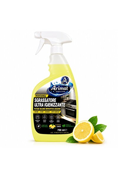 ARIMAT Degresant profesional ultra-higienic pentru bucătărie, 750 ml, cu parf...