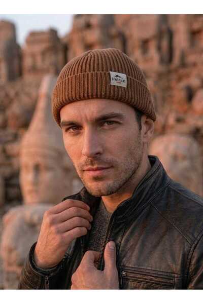 LAGRANZE Wool Folded Short Beret Fisherman Style Men's Beret