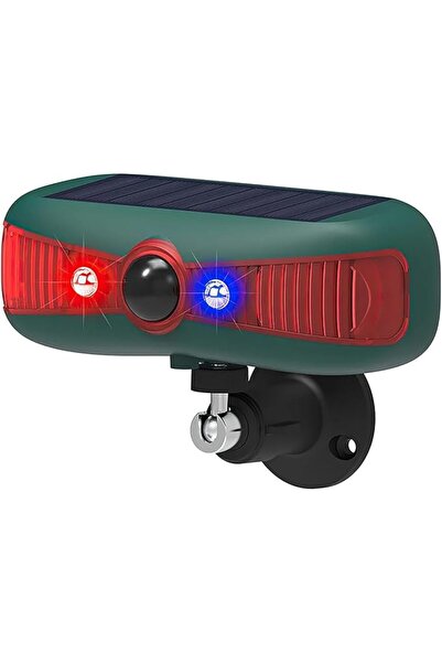 KASTWAVE إنذار شمسي بمستشعر حركة بالأشعة تحت الحمراء، ضوء تحذير وامض LED مع 1...