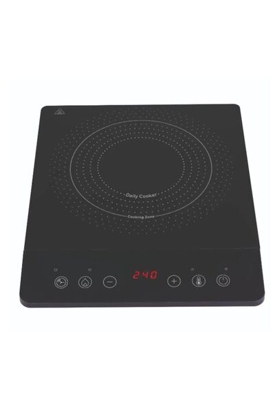 Carrefour Induction Hob HIC2000-25, 2000 W, Black