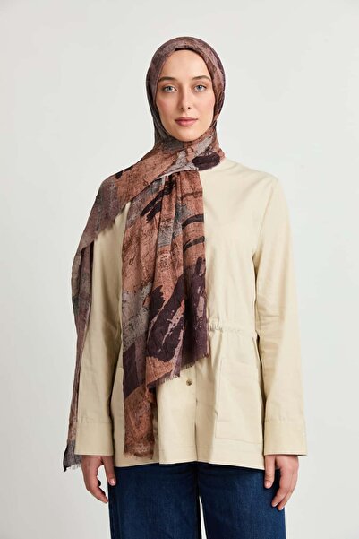 Modakaşmir Brush Pattern Aya Kraş Shawl