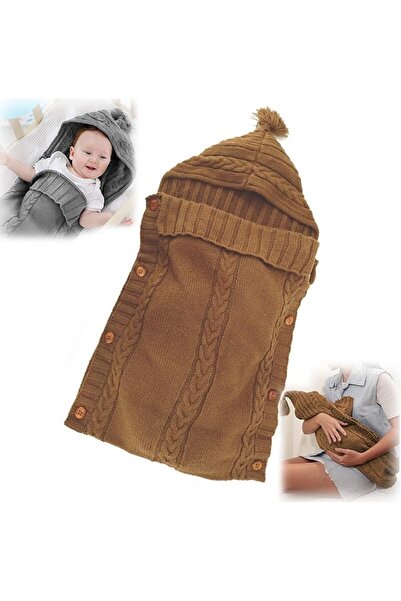 GENERAL Baby Swaddle Blanket Newborn Sleeping Bag Woven Soft Receiving Blanke...