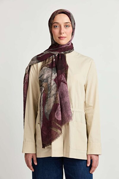 Modakaşmir Floral Vintage Pattern Aya Kras Shawl