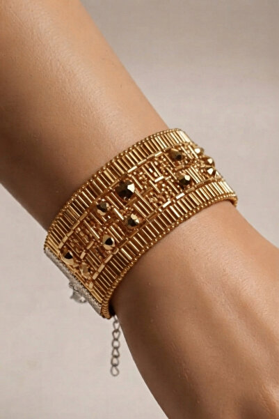 PETEK AKSESUAR New Full Crystal Stone Bracelet