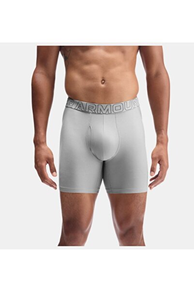 Under Armour Erkek UA Tech Mesh Solid 6" 3'lü Boxer