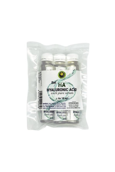 HYPERICUM Ser cu Acid Hialuronic Hypericum, set 6 flacoane x 10ml