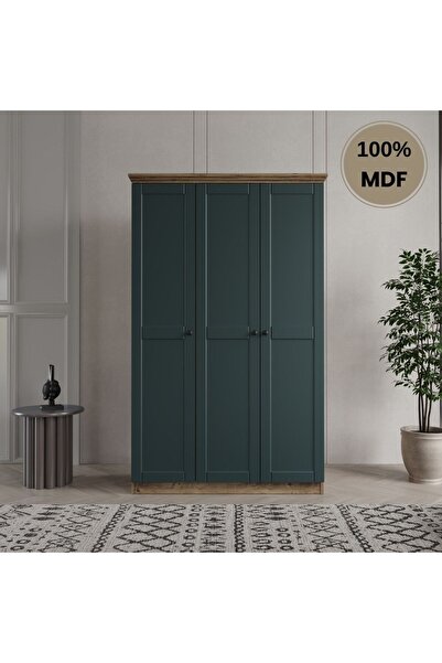 comiet Dali 3 kapılı MDF country gardırop