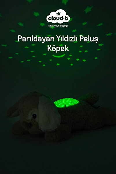 Cloud-B Melodili Peluş Köpek Uyku Arkadaşı 20x15x9 cm