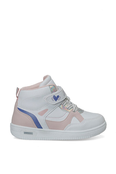 Kinetix Nospen Hi Pu P White Girls' High Sneaker