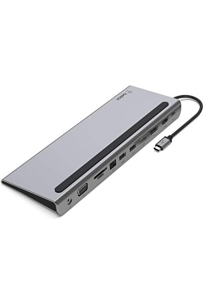 Belkin Limited محول بيلكن USB C متعدد المنافذ 11 في 1 مع منفذ HDMI بدقة 4K، و...