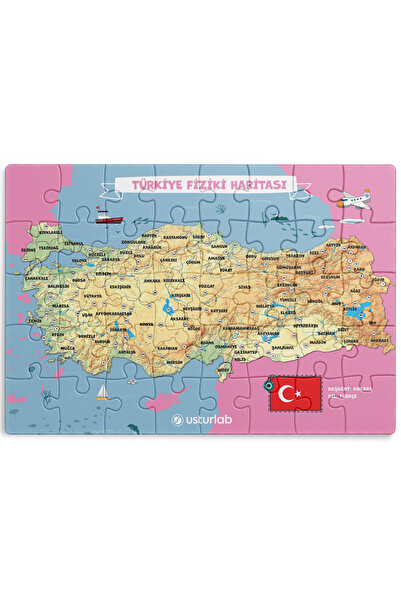 Türkiye Fiziki Haritası Yapbozu