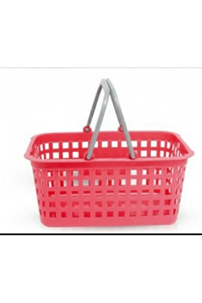fitto Plastic Organizing Storage Basket with Handles and Holes - Multi-Purpos...