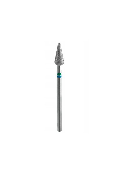 STALEKS Pro Expert Freză diamantată - duo pear albastru-verde 5mm/12mm FA100B...