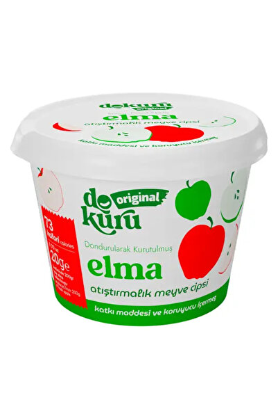 dokuru Original Elma Atıştırmalık Meyve Cipsi 20Gr