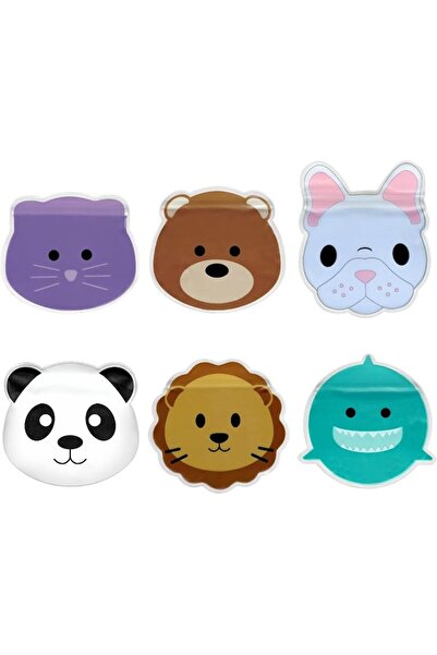 meliinista Melii Reusable Snack Bags - Set of 6 Adorable Animal Character Bag...
