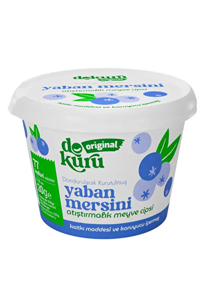 dokuru Original Yaban Mersini Atıştırmalık Meyve Cipsi 20Gr