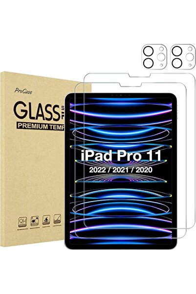 Procases ProCase 2+2 Pack Screen Protector for iPad Pro 11 inch 4th 3rd 2nd G...